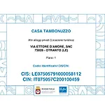 Casa Tambonuzzo Appartement
